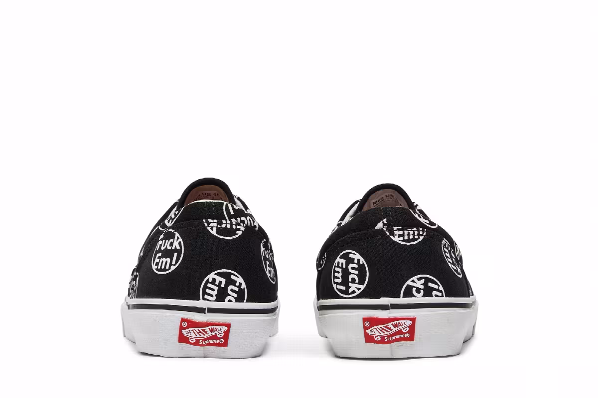 Supreme x Vans Era F*ck Em, view 7