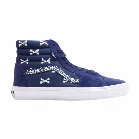 WTAPS x Vans Sk8 Hi S Original 'Navy Crossbones'