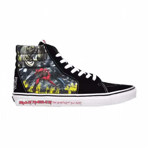Iron Maiden x Vans Sk8-Hi 'Number of the Beast'