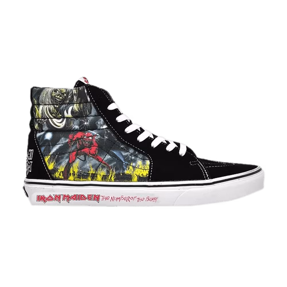 Iron Maiden x Vans Sk8-Hi Number of the Beast