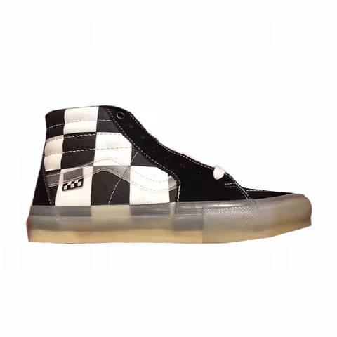 Zumiez x Vans Skate Sk8-Hi 'Oversize Checkerboard - Black White'