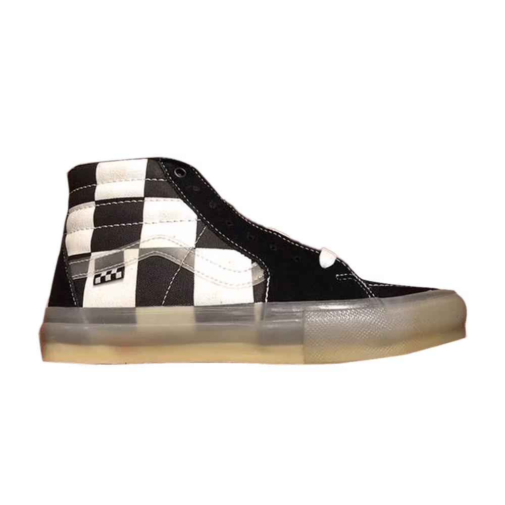 Zumiez x Vans Skate Sk8-Hi Oversize Checkerboard - Black White