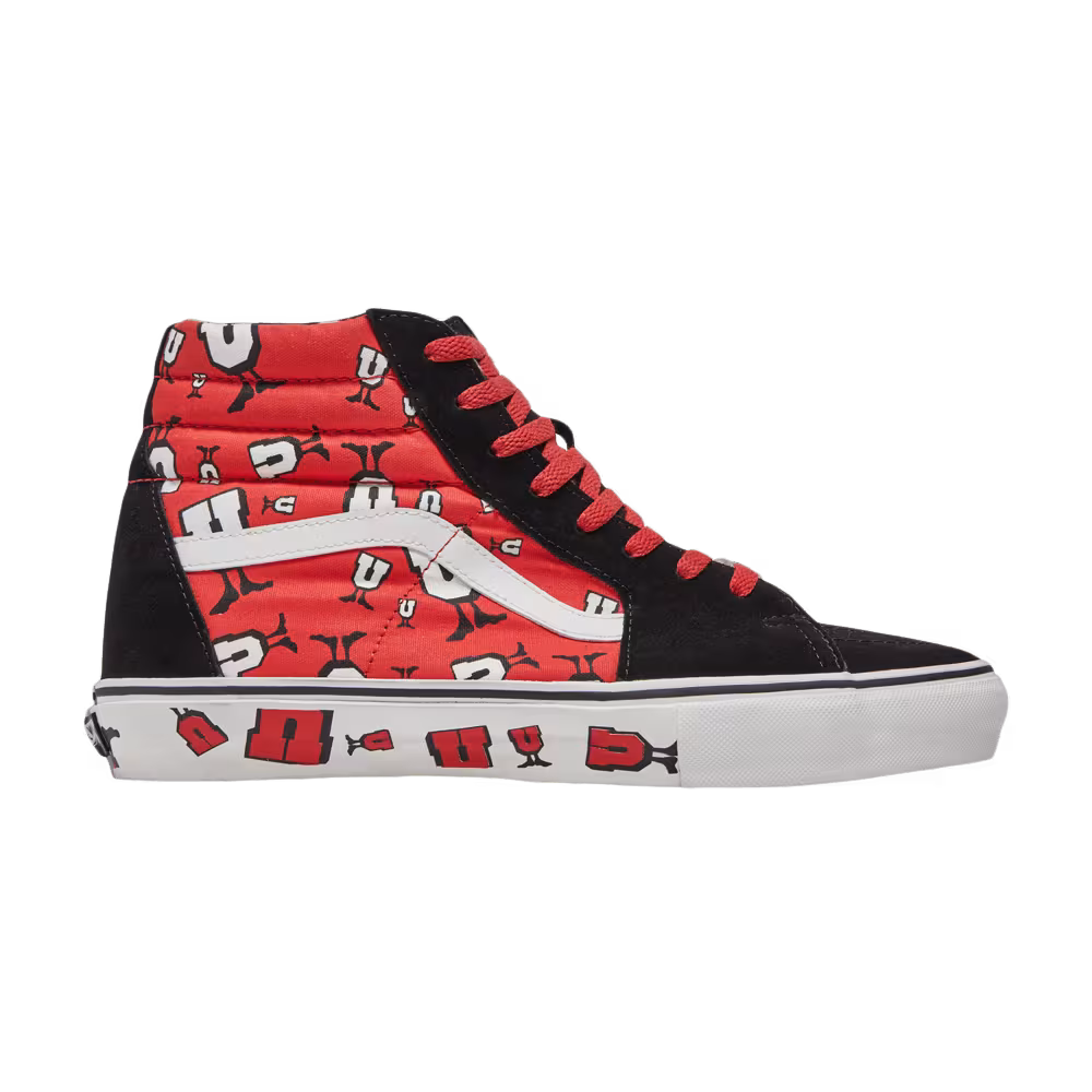 Undefeated x Vans Sk8 Hi Un Bulls