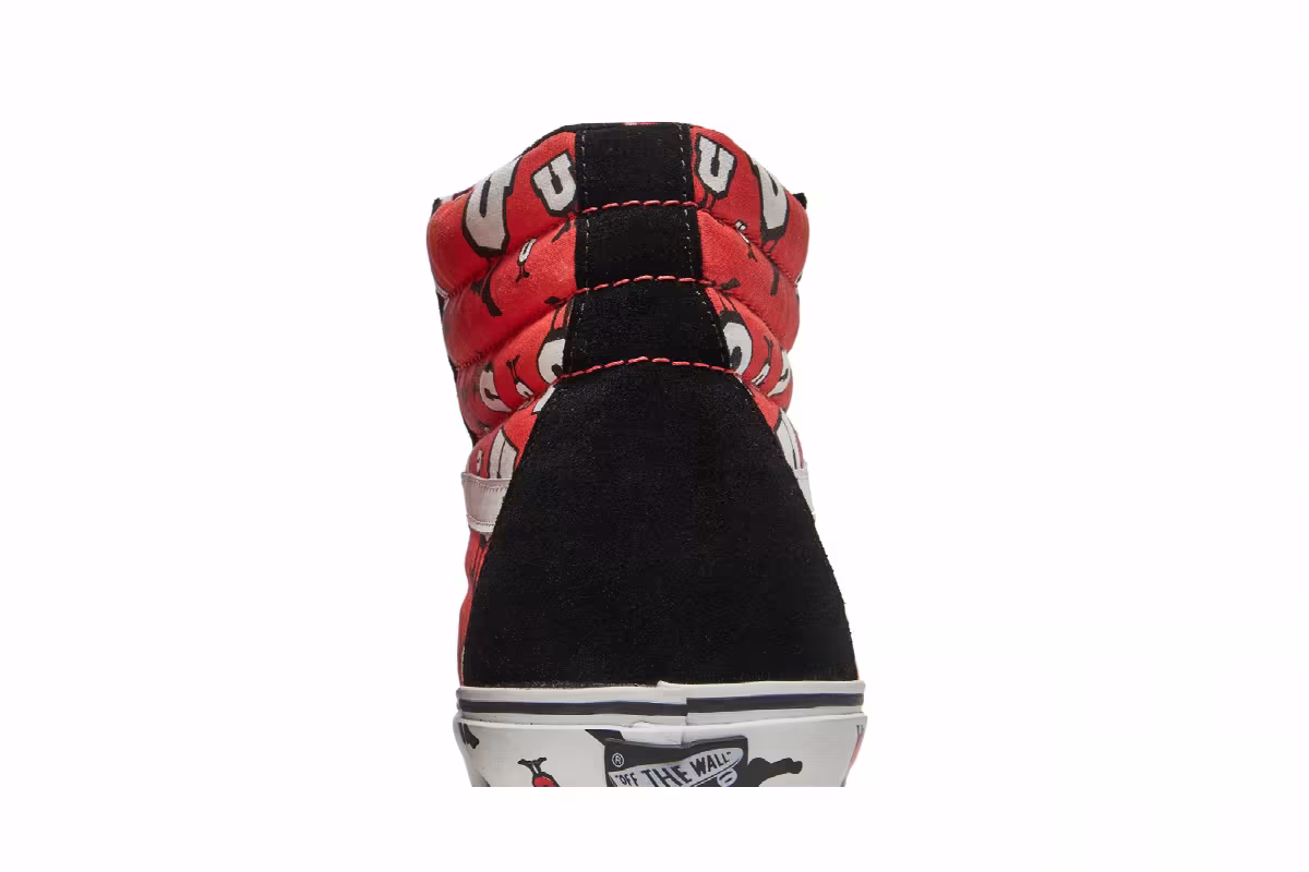 Undefeated x Vans Sk8 Hi Un Bulls, view 8