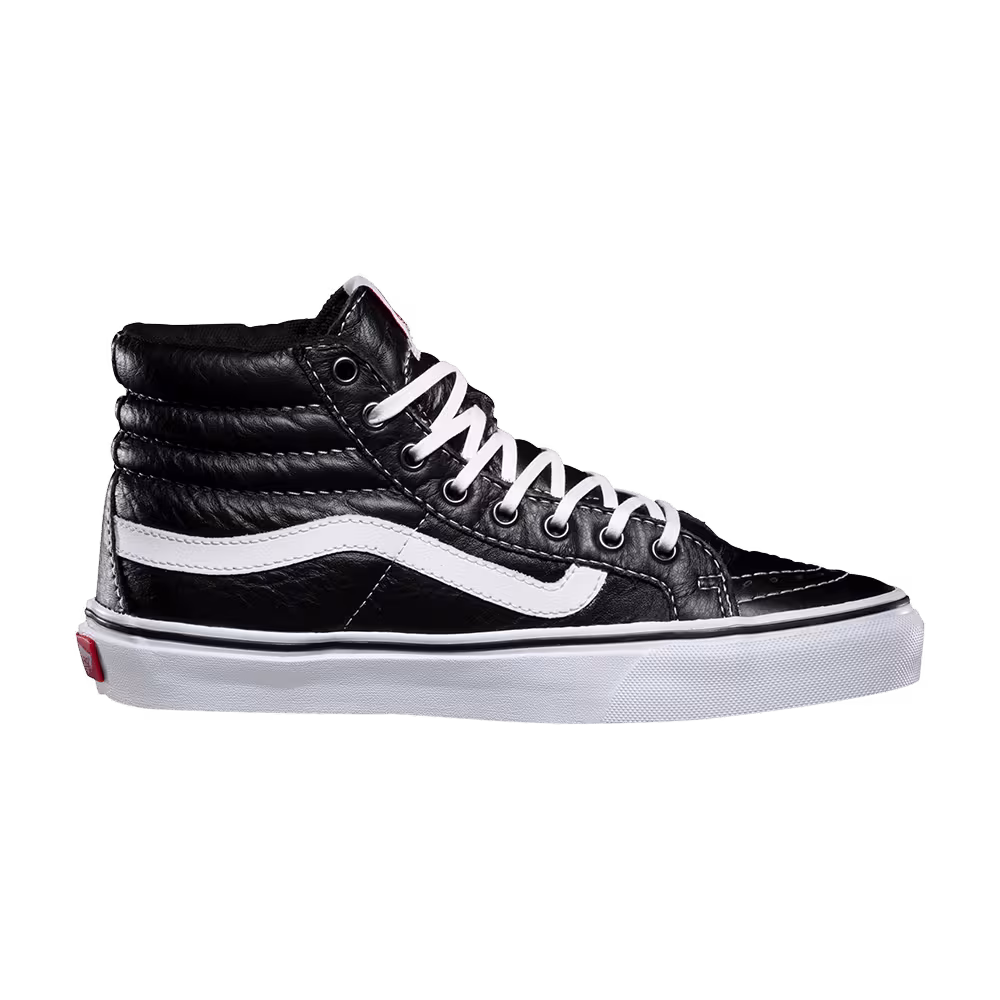 Vans Sk8-Hi Slim Leather Black/ White