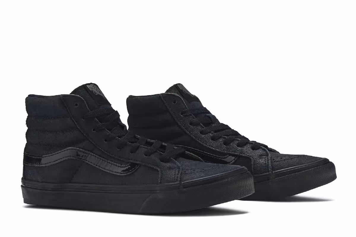 Vans Sk8-Hi Slim Patent Crackle, view 9