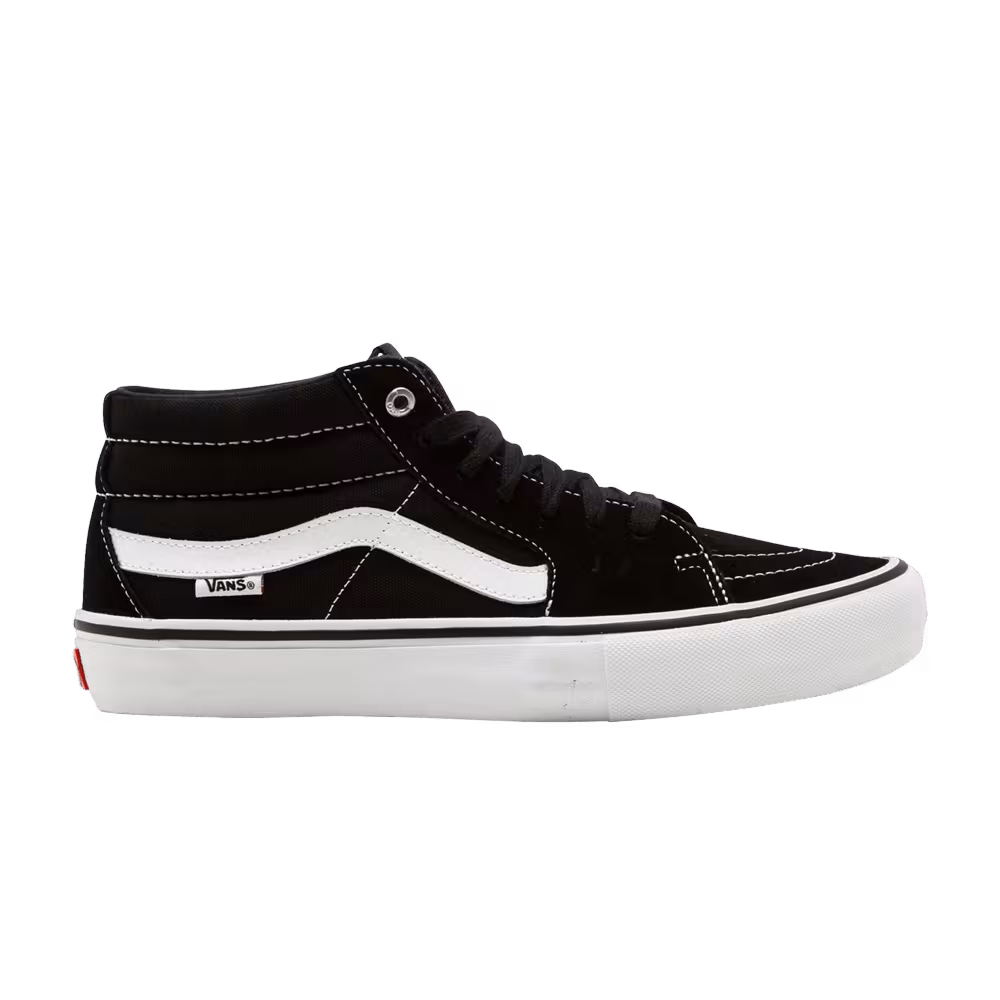 Vans Sk8-Mid Pro Black White