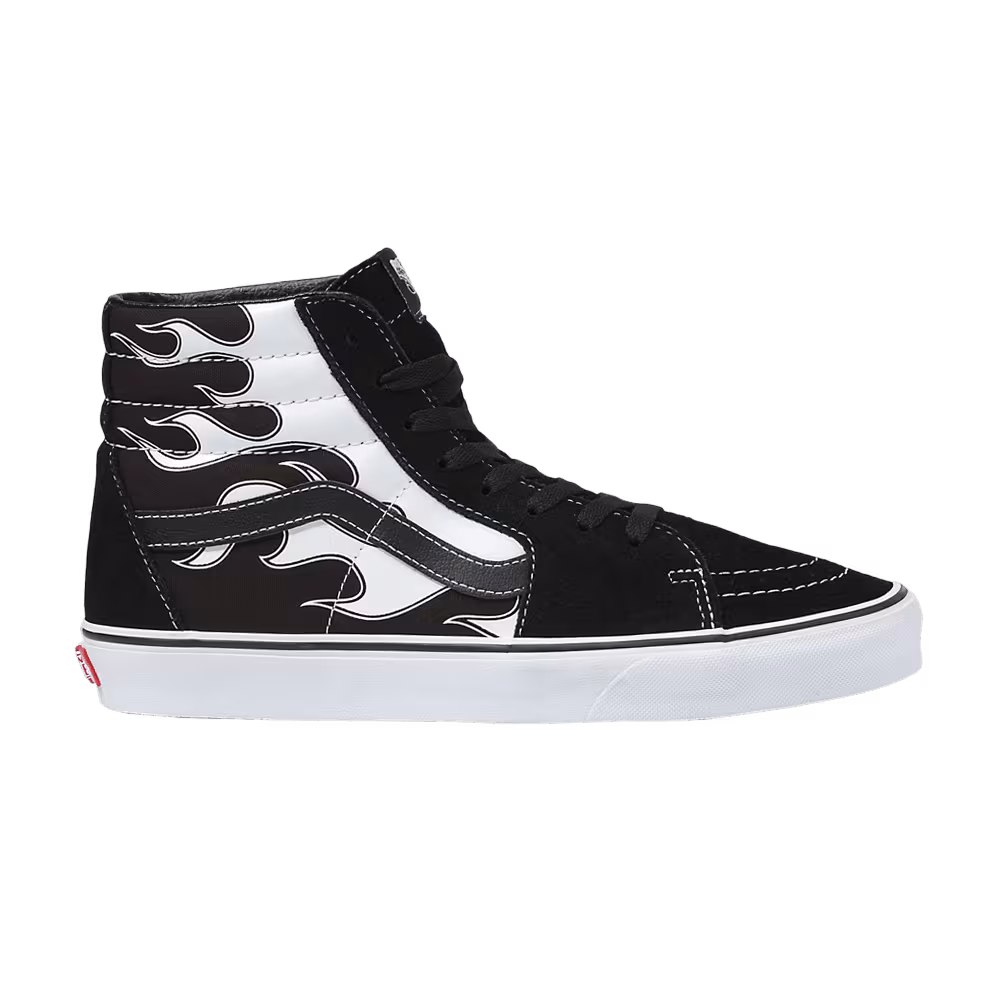 Vans Sk8-Hi Flame - Black