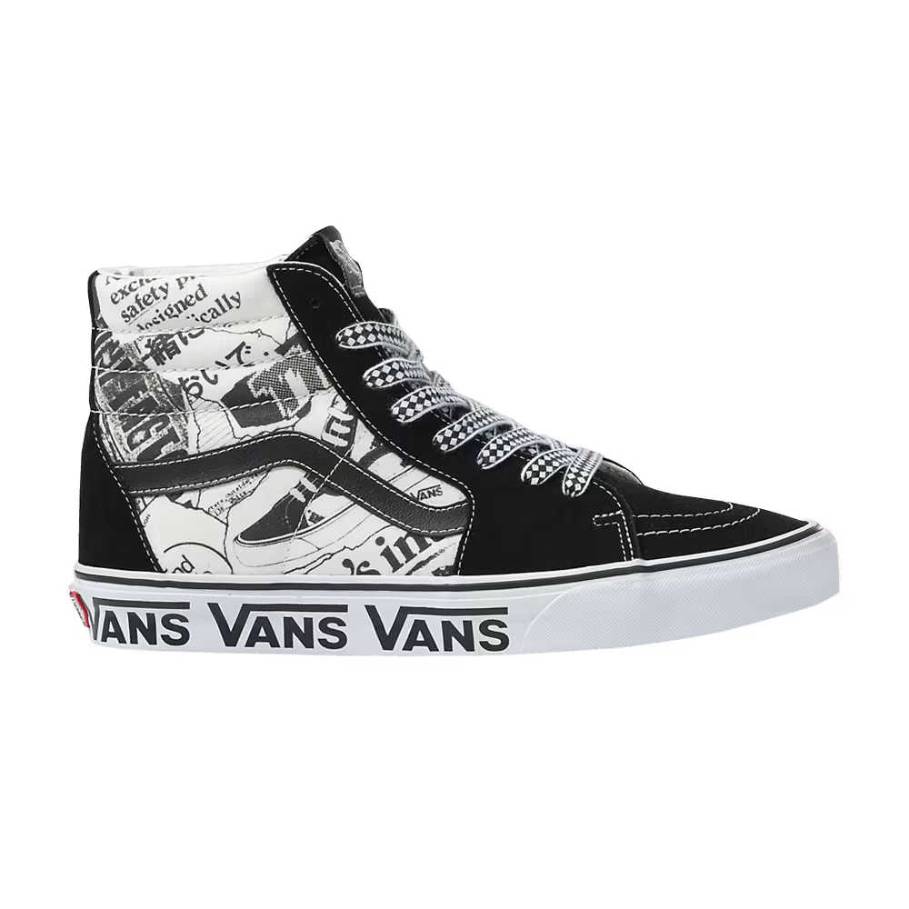 Vans Sk8-Hi Collage - Black