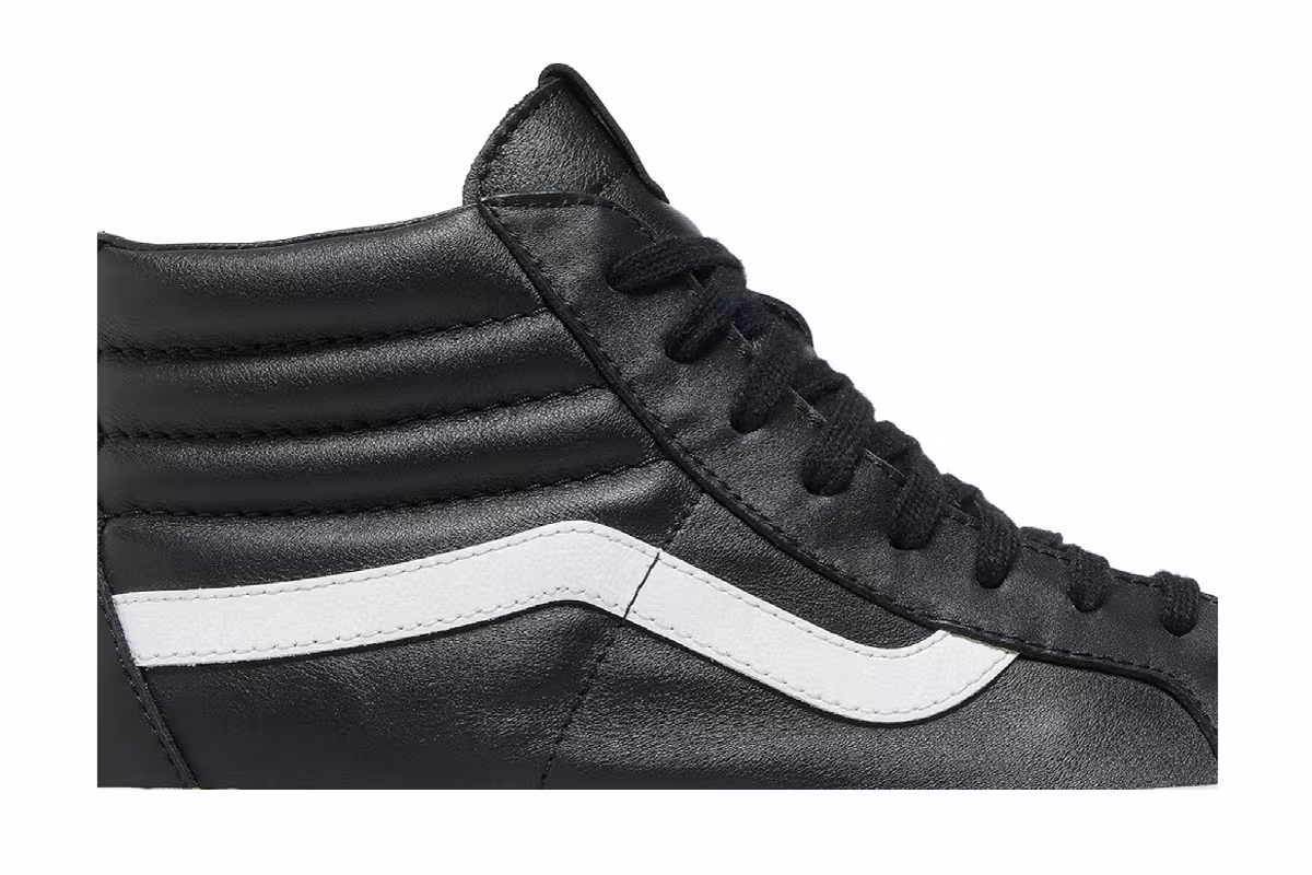 Vans Sk8-Hi Reissue VLT LX Dream Leather - Black, view 3