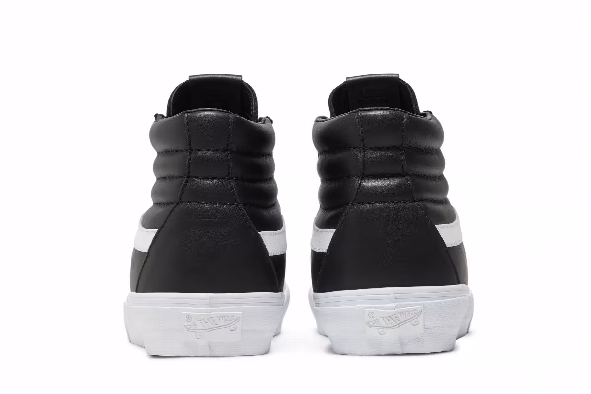 Vans Sk8-Hi Reissue VLT LX Dream Leather - Black, view 7