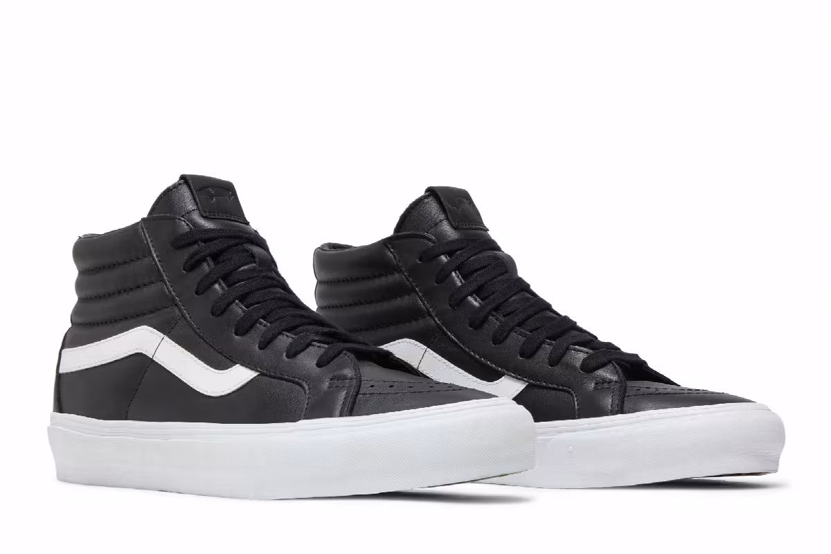 Vans Sk8-Hi Reissue VLT LX Dream Leather - Black, view 9