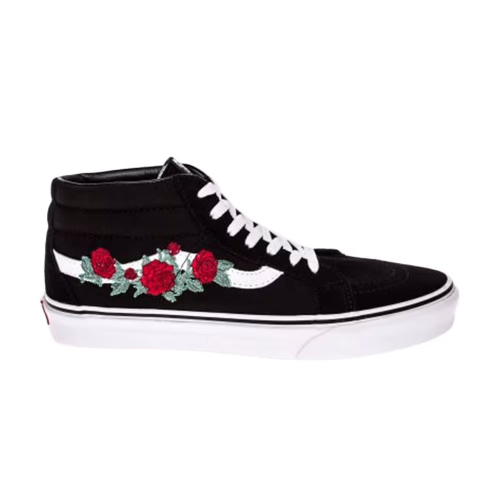 Vans Sk8-Mid Reissue Rose Thorns