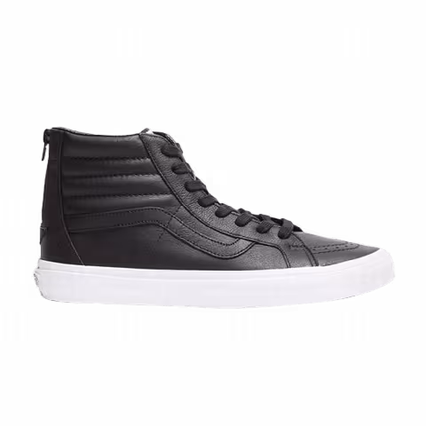Vans Sk8 Hi Reissue Zip Premium Leather 'Black'