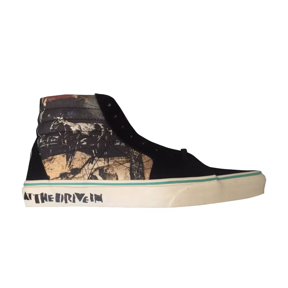 At The Drive In x Vans Sk8-Hi Black
