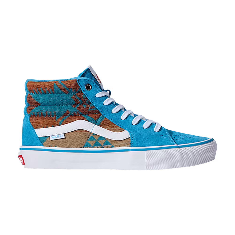 Van Doren Approved x All Nations Skate x Vans Sk8-Hi Blue Moon