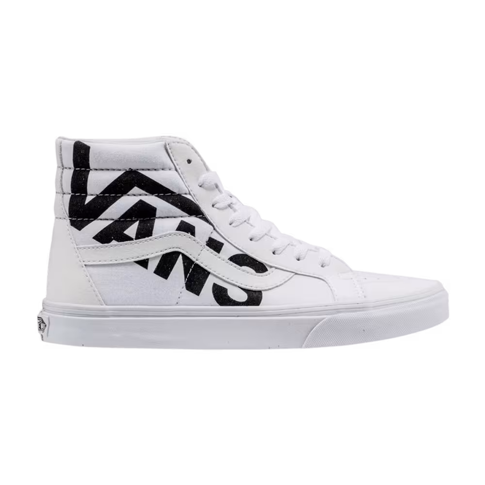 Vans Sk8-Hi Reissue Big Logo - White