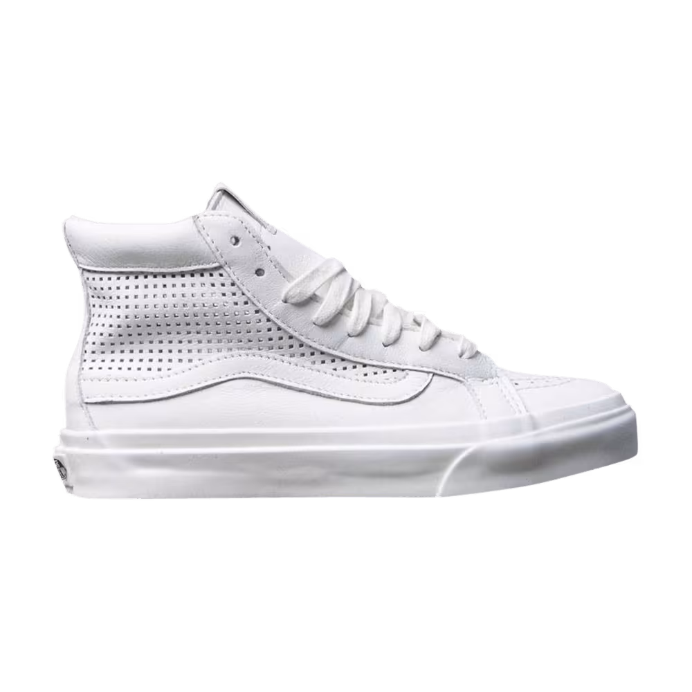 Vans Sk8-Hi Slim Cutout DX Square Perf - Blanc De Blanc