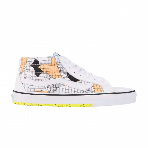 Vans Sk8-Mid Reissue 'Throwback - White'