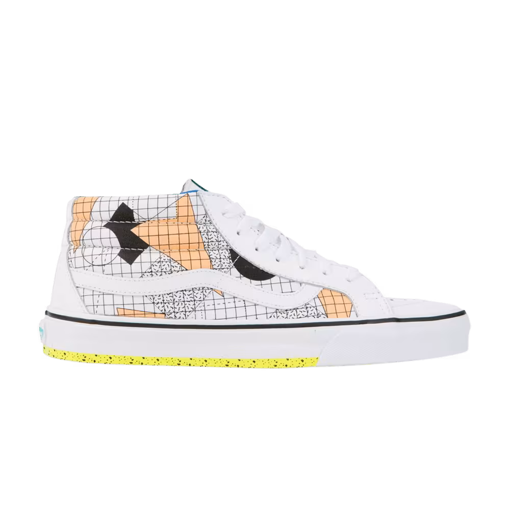 Vans Sk8-Mid Reissue Throwback - White