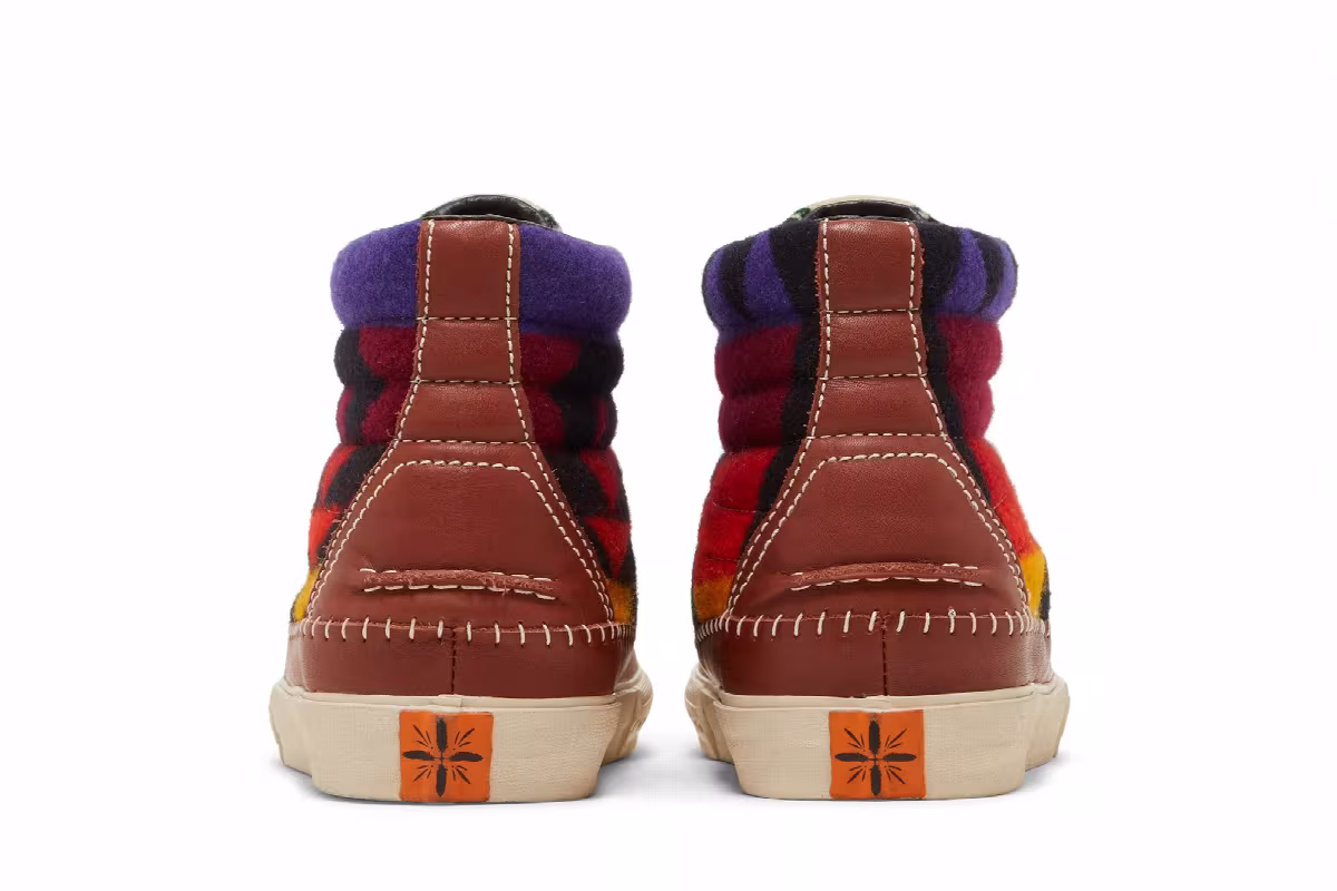 Vans Taka Hayashi x Sk8-Hi LX Pendleton, view 7