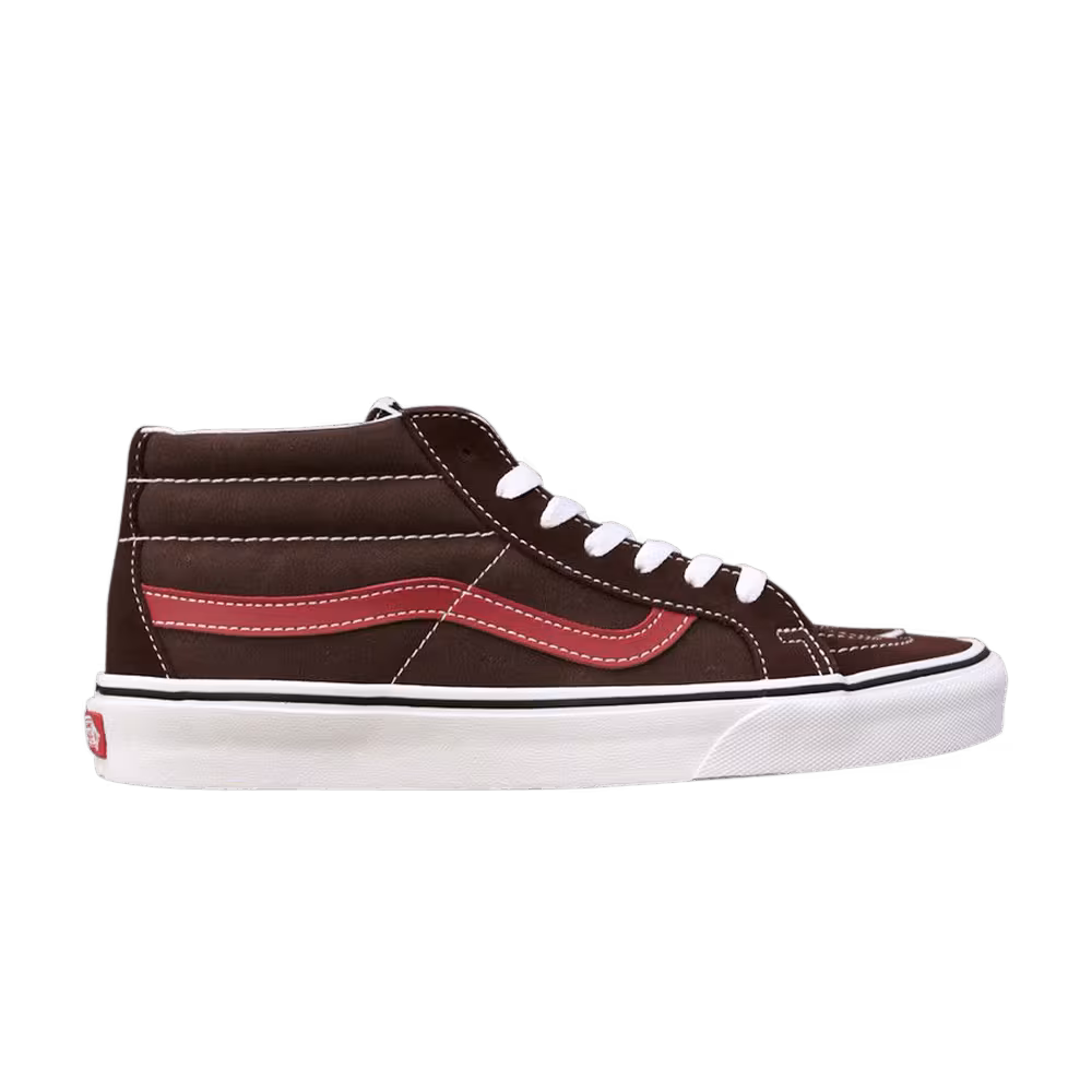 Vans Sk8-Mid Reissue Shaved Chocolate Red