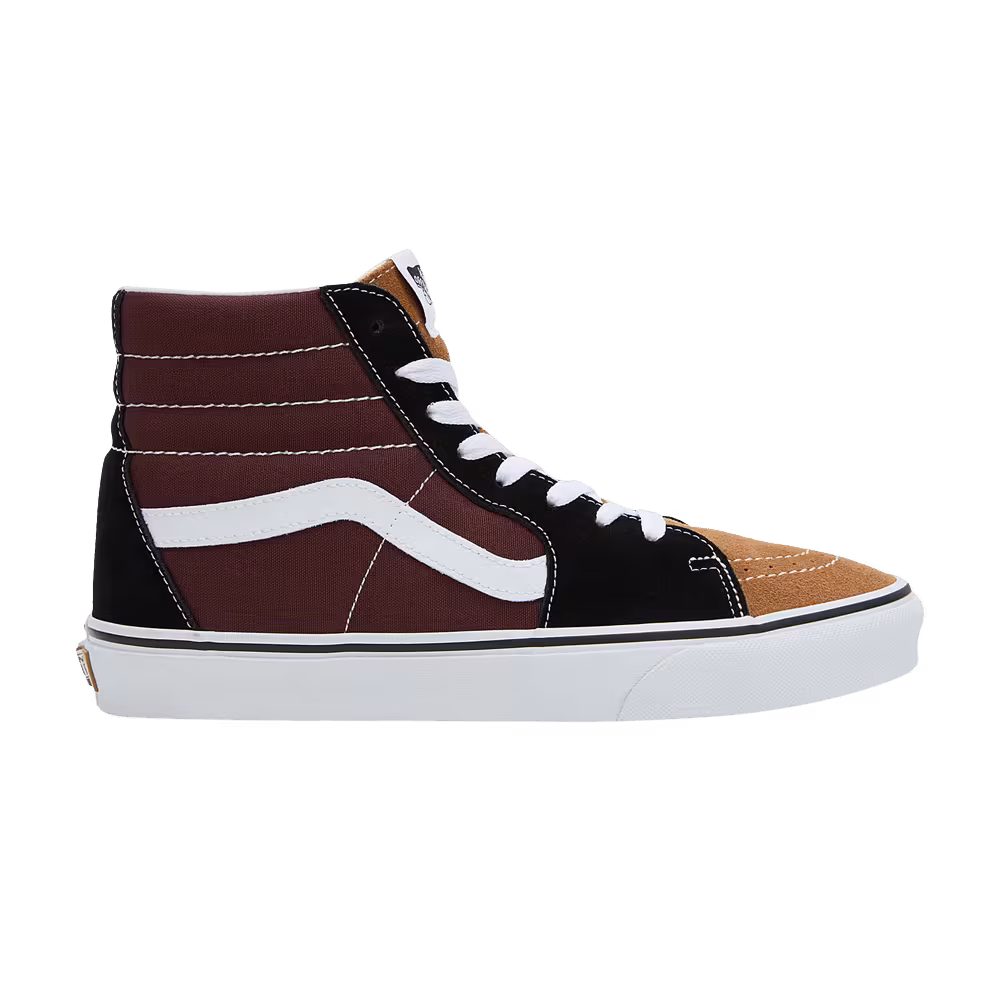 Vans Sk8-Hi Color Block - Black Brown