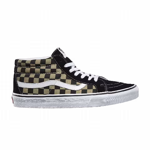 Vans Sk8-Mid Reissue '2 Tone Checker - Boa Black'