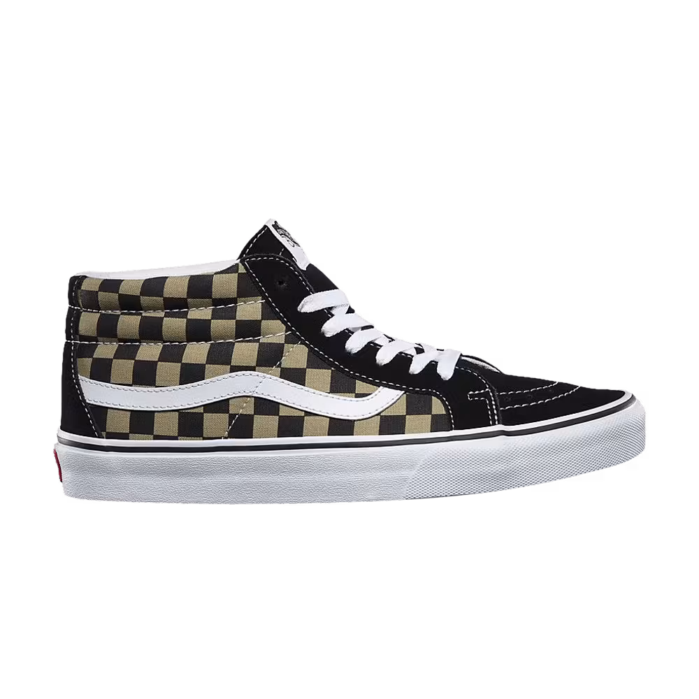 Vans Sk8-Mid Reissue 2 Tone Checker - Boa Black