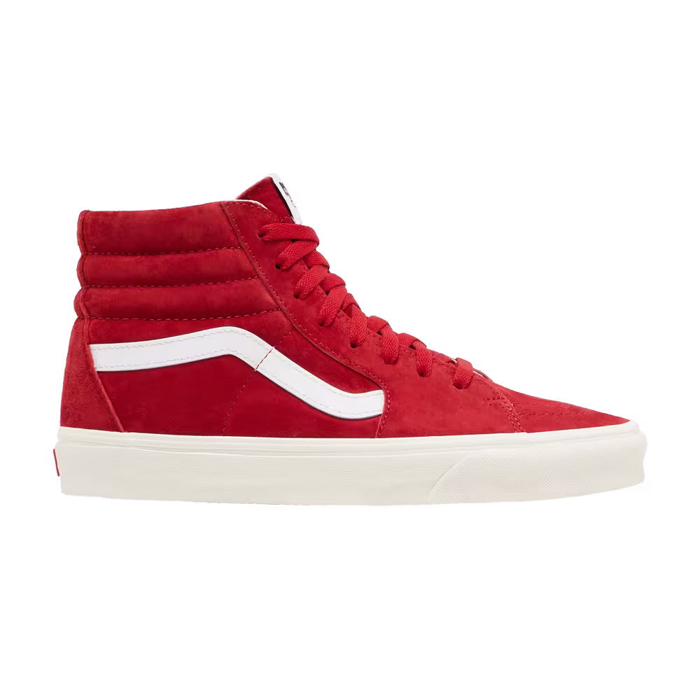 Vans Sk8-Hi Pig Suede - Chili Pepper