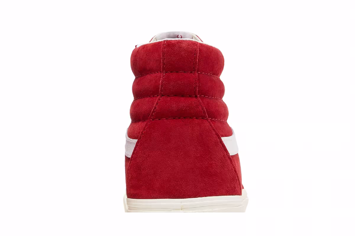 Vans Sk8-Hi Pig Suede - Chili Pepper, view 8