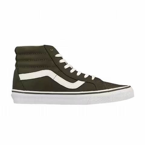 Vans Sk8-Hi Reissue 'Leather Fleece - Olive Night'
