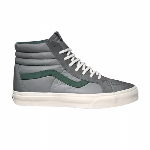 Vans Sk8- Hi Reissue California Leather Charcoal/ Forest Green