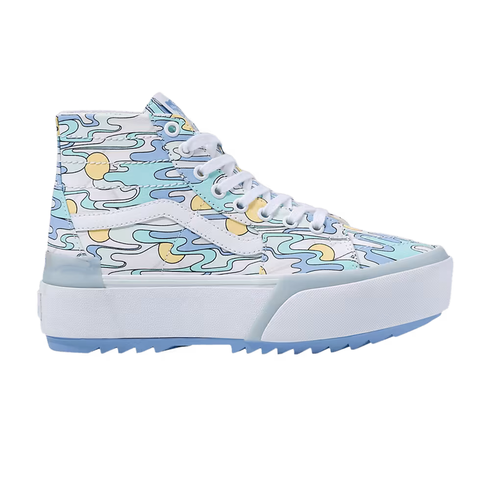 Vans Sk8-Hi Tapered Stacked UV Ink Sunwaves