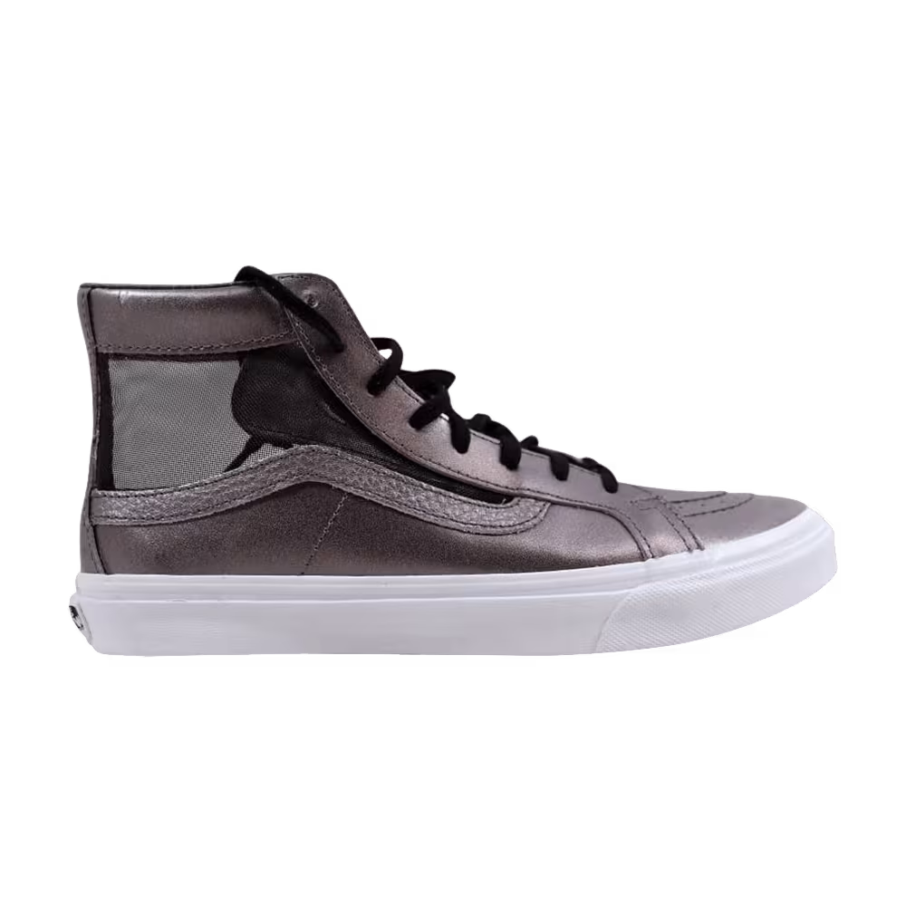 Vans Sk8-Hi Slim Cutout Mesh Metallic Thistle Purple