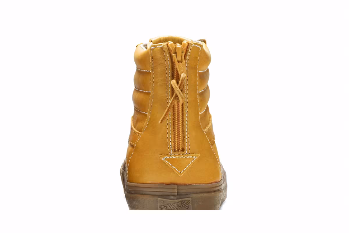 Vans Sk8-Hi Reissue Zip LX Golden Yellow, view 8