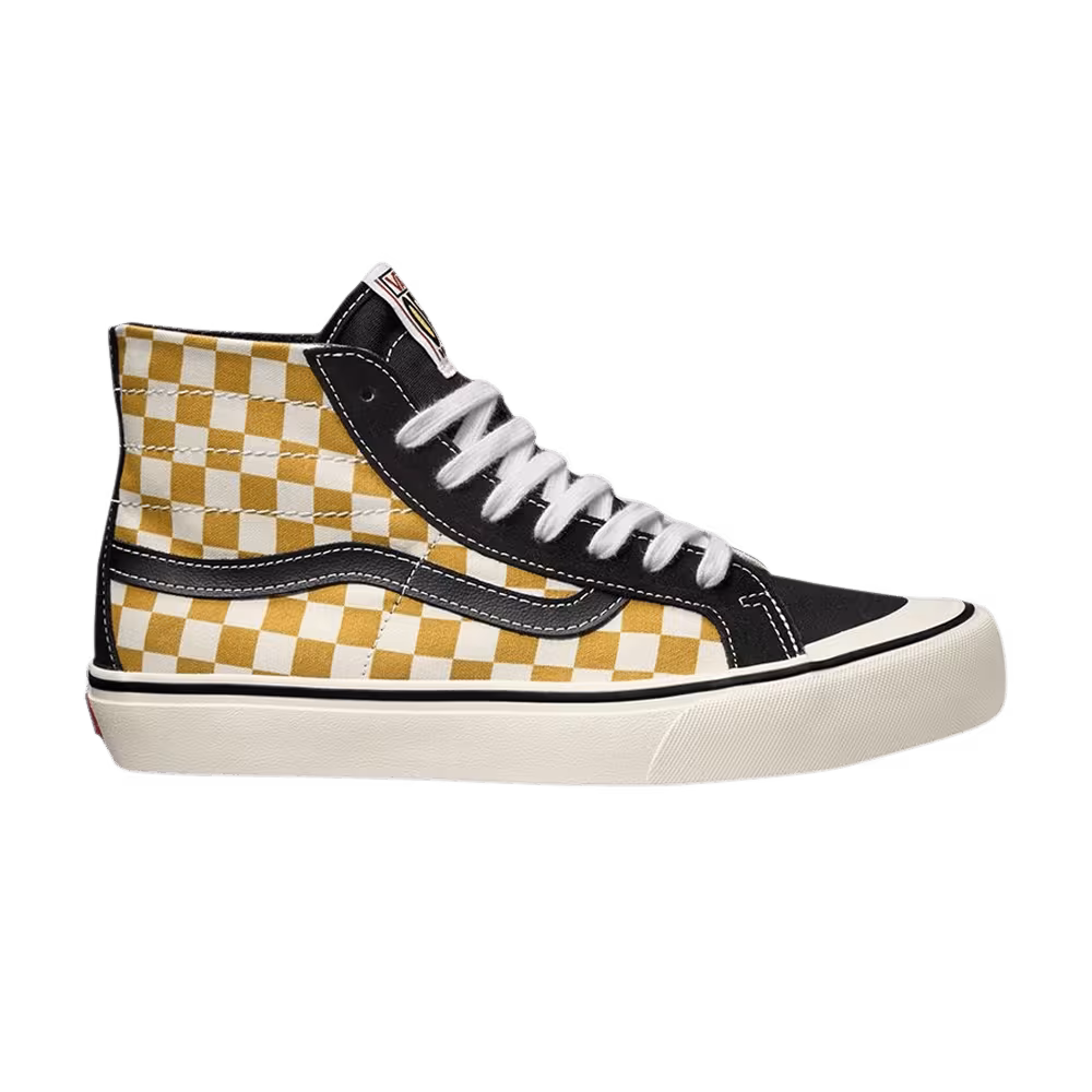 Vans Sk8-Hi 138 Decon SF Surf Check - Black Sunflower