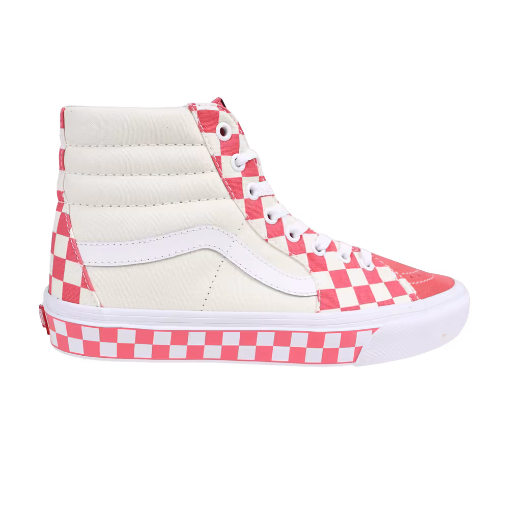 Vans Sk8-Hi Checker Sidewall - Spiced Coral