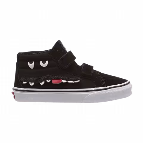 Vans Sk8-Mid Reissue V Kids 'Monster Face - Black'