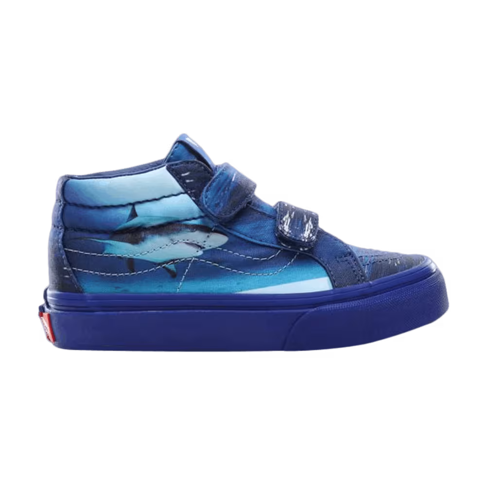 Shark Week x Vans Sk8-Mid Little Kids Underwater