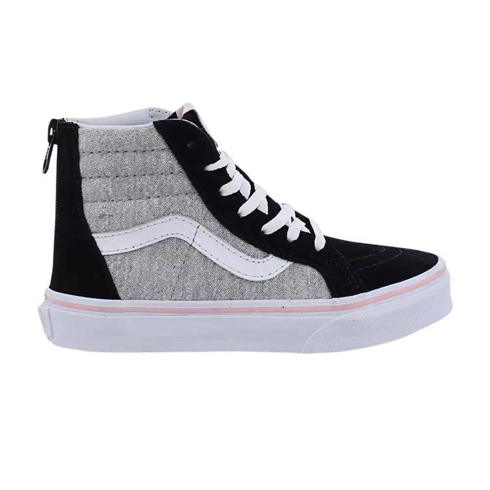 Vans Sk8-Hi Zip Kids Shimmer Jersey
