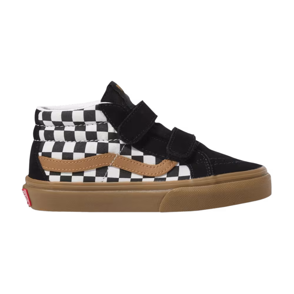 Vans Sk8-Mid Reissue V Kids Checkerboard Gum