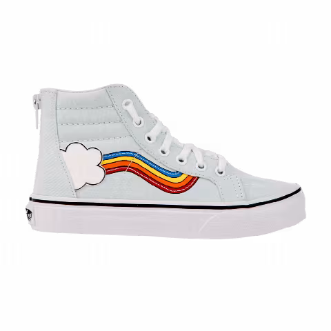 Vans Sk8-Hi Zip Kids 'Rainbow Sidestripe'