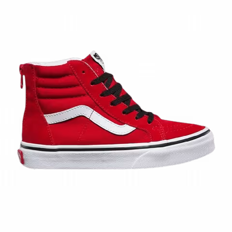 Vans Sk8-Hi Zip Kids 'Pop - Racing Red'
