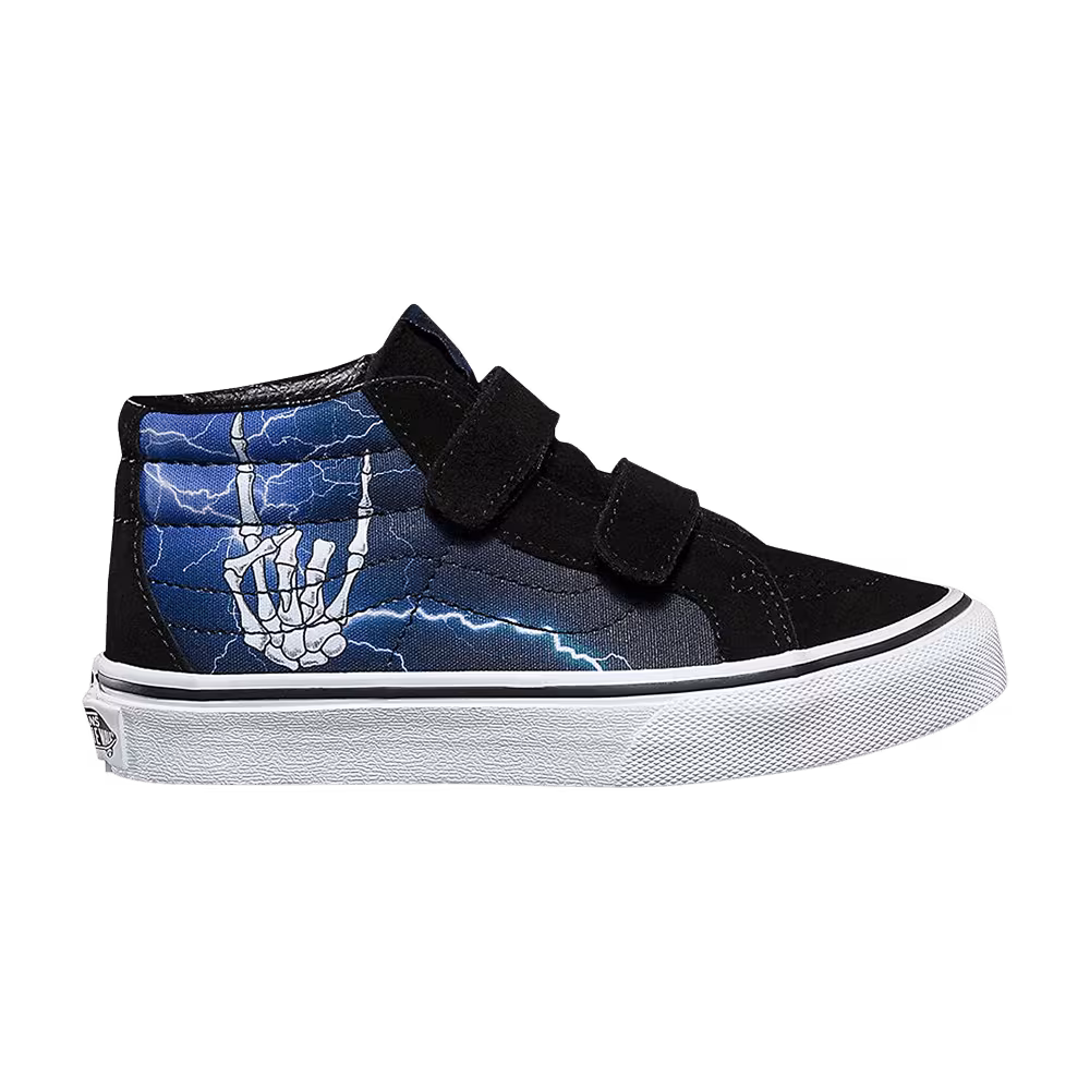 Vans Sk8-Mid Reissue V Kids Rocker Bones Lightning