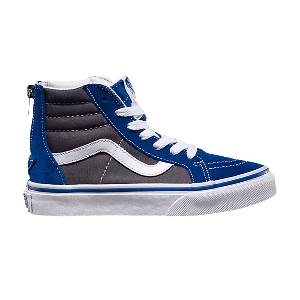 Vans Sk8-Hi Zip Kids True Blue Asphalt