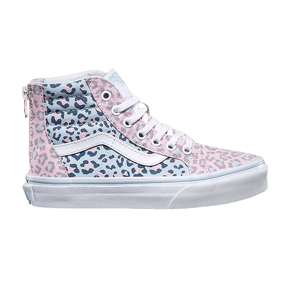 Vans Sk8-Hi Zip Kids 2-Tone Leopard
