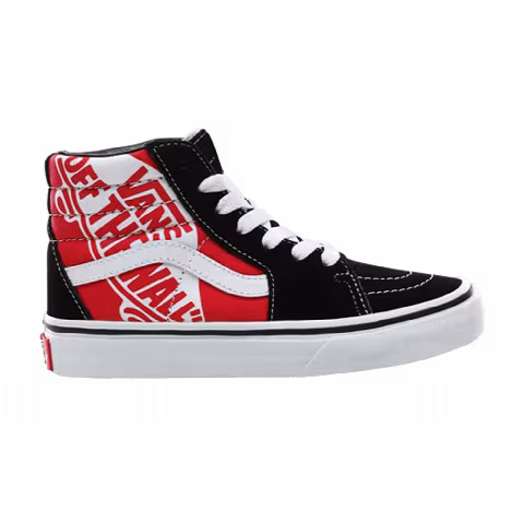 Vans Sk8-Hi Kids 'Off The Wall - Heel Scab'