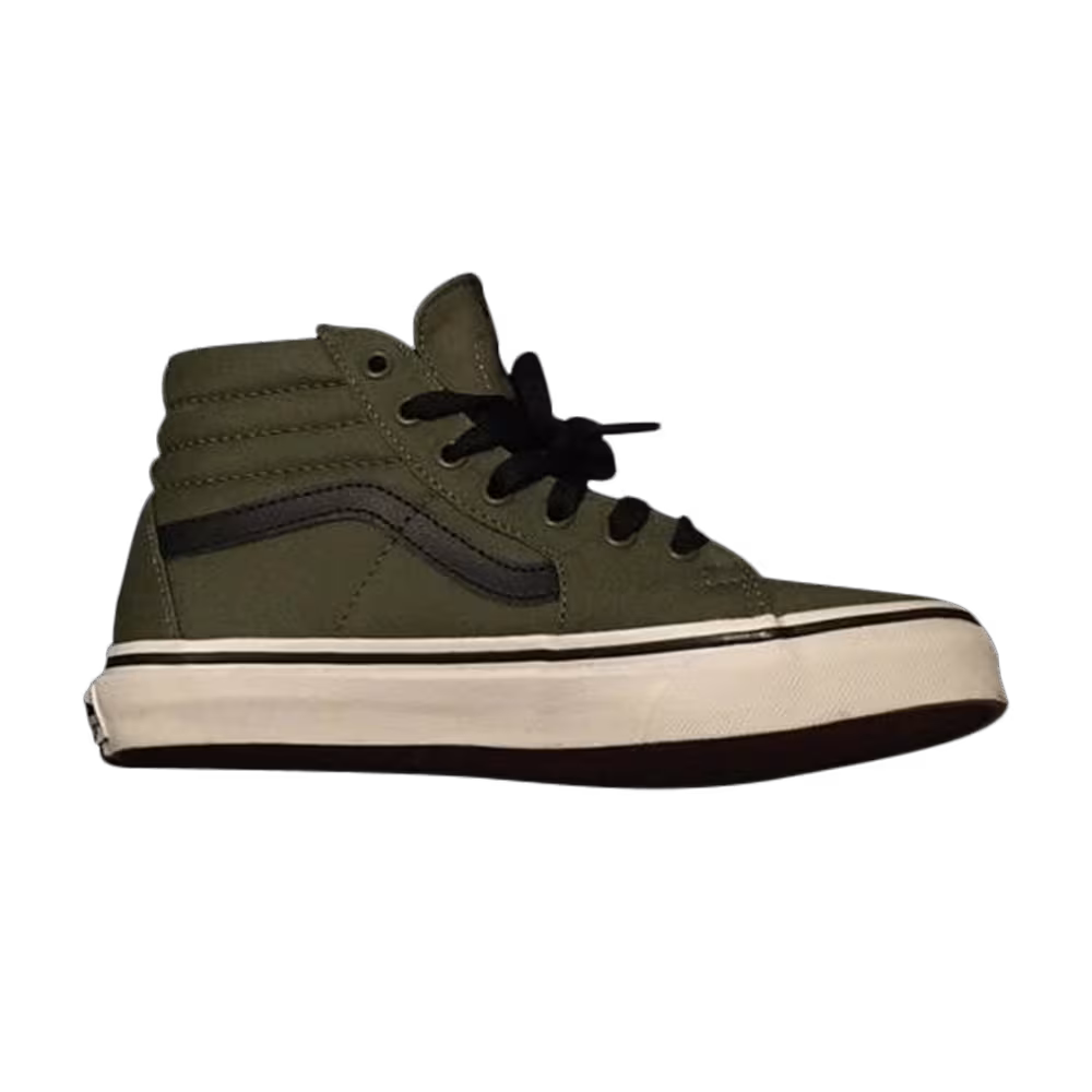 Vans Sk8-Hi Canvas Kids Olive
