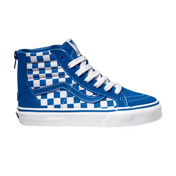 Vans Sk8-Hi Kids Checkerboard Back Zip
